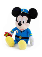 Mickey Mouse plyšový policista 30cm